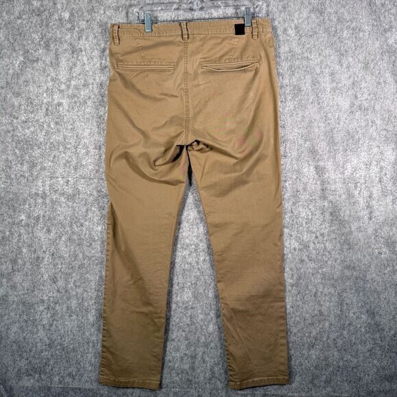 Vuori Collins Chino Pants Mens 34x30 Brown Office Golf Casual Dress - Picture 8 of 10